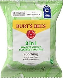 Burt's Bees Soothing Aloe Vera Hassas 30'lu Makyaj Temizleme Mendili ürün görseli