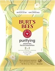Burt's Bees Purifying Beyaz Çay 30'lu Makyaj Temizleme Mendili ürün görseli