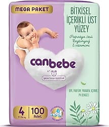 Canbebe 4 Numara Maxi 100'lü Bebek Bezi ürün görseli