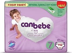 Canbebe 7 Numara XX Large 112'li Bebek Bezi ürün görseli