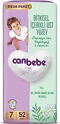 Canbebe 7 Numara XX Large 52'li Bebek Bezi ürün görseli