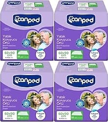 Canped 60x90 cm 30'lu 4 Paket Yatak Koruyucu Örtü ürün görseli
