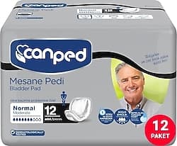 Canped Orta Boy M 12'li 12 Adet Erkek Mesane Pedi ürün görseli