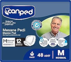 Canped Orta Boy M 12'li 4 Adet Erkek Mesane Pedi ürün görseli