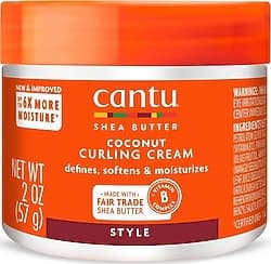 Cantu Coconut Bukle Belirginleştirici 57 gr Durulanmayan Saç Kremi ürün görseli