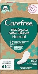 Carefree Organic Cotton Topsheet Normal Günlük Ped 30'lu ürün görseli