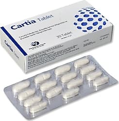 Cartia 200 mg 30 Tablet ürün görseli
