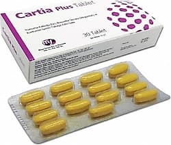 Cartia Plus 30 Tablet ürün görseli