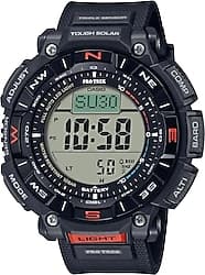 Casio Pro-Trek PRG-340-1DR Silikon Kordon Siyah Erkek Kol Saati ürün görseli