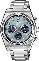 Casio Edifice EFB-730D-2BVUDF Çelik Kordon Açık Mavi Erkek Kol Saati ürün görseli
