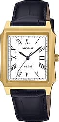 Casio Standart MTP-B190GL-7BVDF Deri Kordon Siyah-Altın Erkek Kol Saati ürün görseli