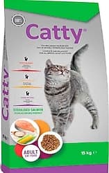 Catty Somonlu 15 kg Kısırlaştırılmış Yetişkin Kedi Maması ürün görseli