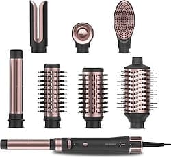 Cecotec Ceramiccare 8in1 Airglam Gyro Siyah Saç Şekillendirme Seti ürün görseli