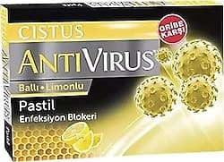 Cistus Antivirus Bal ve Limonlu 10'lu Pastil ürün görseli