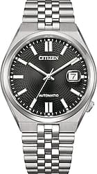 Citizen Tsuyosa NK0020-55E Gümüş-Siyah Erkek Kol Saati ürün görseli