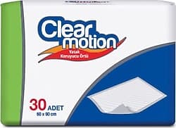 Clear Motion 60x90 cm 30'lu Yatak Koruyucu Örtü ürün görseli