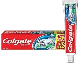 Colgate Üçlü Etki Beyazlatıcı 150 ml Florürlü Diş Macunu ürün görseli