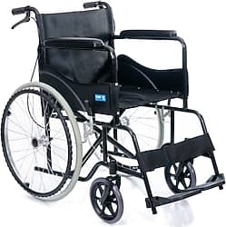 Comfort Plus DM809 Siyah Refakatçili Standart Tekerlekli Sandalye ürün görseli