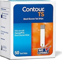 Contour TS 50'li 1 Paket Şeker Ölçüm Çubuğu ürün görseli