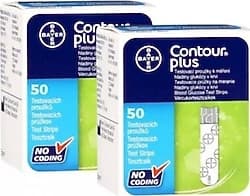 Contour Plus 50'li 2 Paket Şeker Ölçüm Çubuğu ürün görseli