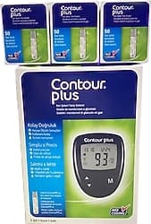 Contour Plus Şeker Ölçüm Cihazı + 50'li 3 Paket Şeker Ölçüm Çubuğu ürün görseli