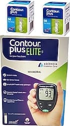 Contour Plus Elite Şeker Ölçüm Cihazı + 50'li 2 Paket Şeker Ölçüm Çubuğu ürün görseli