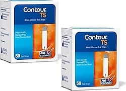 Contour TS 50'li 2 Paket Şeker Ölçüm Çubuğu ürün görseli