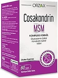 Orzax Cosakondrin MSM 60 Tablet ürün görseli