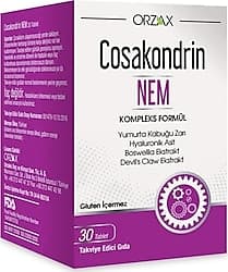 Orzax Cosakondrin Nem 30 Tablet ürün görseli