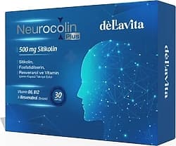 DellaVita Neurocolin Plus Sitikolin 500 mg 30 Kapsül ürün görseli