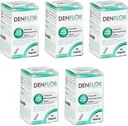 Denflor Probiyotik 10 Kapsül 5'li ürün görseli
