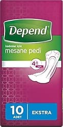 Depend Ekstra 10'lu Mesane Pedi ürün görseli