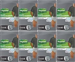 Depend Emici Külot Erkek Büyük Boy L 8'li 8 Adet Hasta Bezi ürün görseli