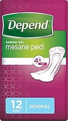 Depend Normal 12'li Mesane Pedi ürün görseli