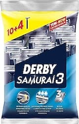 Derby Samurai 3 Kullan At 14'lü Tıraş Bıçağı ürün görseli