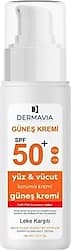Dermavia Leke Karşıtı 100 ml 50 Faktör Güneş Kremi ürün görseli