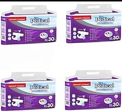 Dr. Pedical Belbantlı Ekstra Büyük Boy XL 30'lu 4 Adet Hasta Bezi ürün görseli
