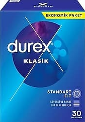 Durex Klasik 30'lu Prezervatif ürün görseli
