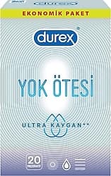 Durex Yok Ötesi Ultra Kaygan 20'lu Prezervatif ürün görseli