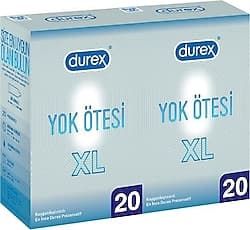 Durex Yok Ötesi XL 20'li 2 Adet Prezervatif ürün görseli