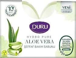Duru Hydro Pure Aloe Vera 2x135 gr Şeffaf Sabun ürün görseli