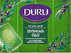 Duru Natural Olive Zeytinyağı Özlü 4x150 gr Banyo Sabunu ürün görseli
