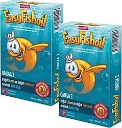EasyVit EasyFishoil Omega 3 30 Tablet 2'li ürün görseli