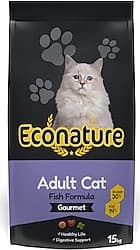 Econature Gurme Balıklı 15 kg Yetişkin Kedi Maması ürün görseli