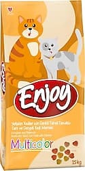 Enjoy Renkli Taneli Tavuklu 15 kg Yetişkin Kedi Maması ürün görseli