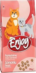Enjoy Somonlu 10 kg Kısırlaştırılmış Yetişkin Kedi Maması ürün görseli