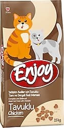 Enjoy Tavuklu 15 kg Yetişkin Kedi Maması ürün görseli