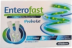 Enterofast Probiotic 10 Flakon ürün görseli