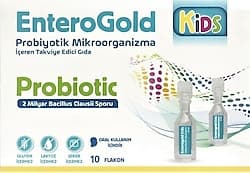Enterogold Kids Probiotic 10 Flakon ürün görseli