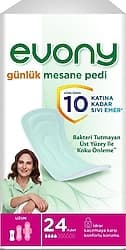 Evony Uzun 24'lü 4 Adet Günlük Mesane Pedi ürün görseli